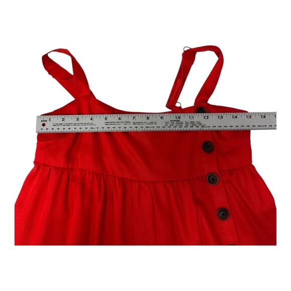 Urban Outfitter  Red Jumper‎ Style Spaghetti Strap  Preppy Dress Size S - Picture 9 of 10